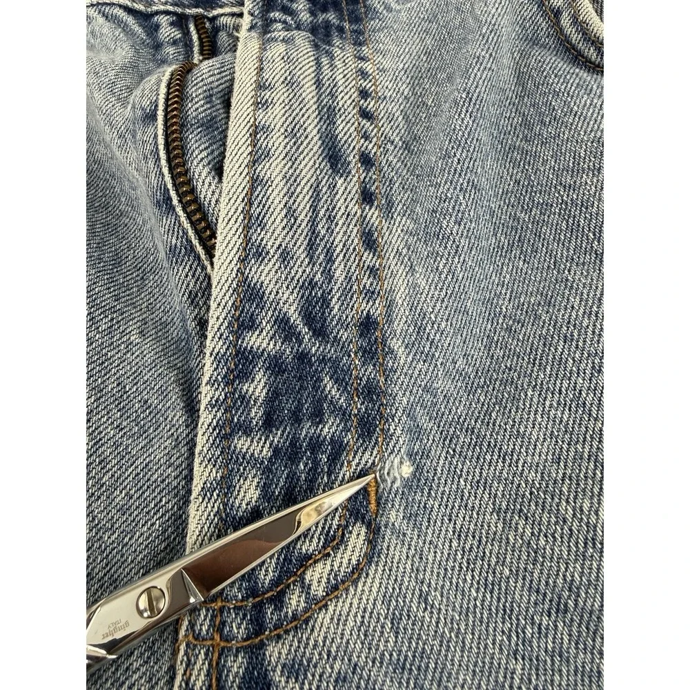 Vintage Tommy Hilfiger Freedom Jean Jeans 33x32‎ Flag Spellout Denim Y2K USA